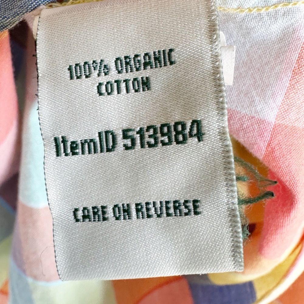 L.L. Bean Multicolor Patchwork Plaid Button Down … - image 7